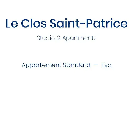 Appartement Le Clos Saint-patrice - Studio &